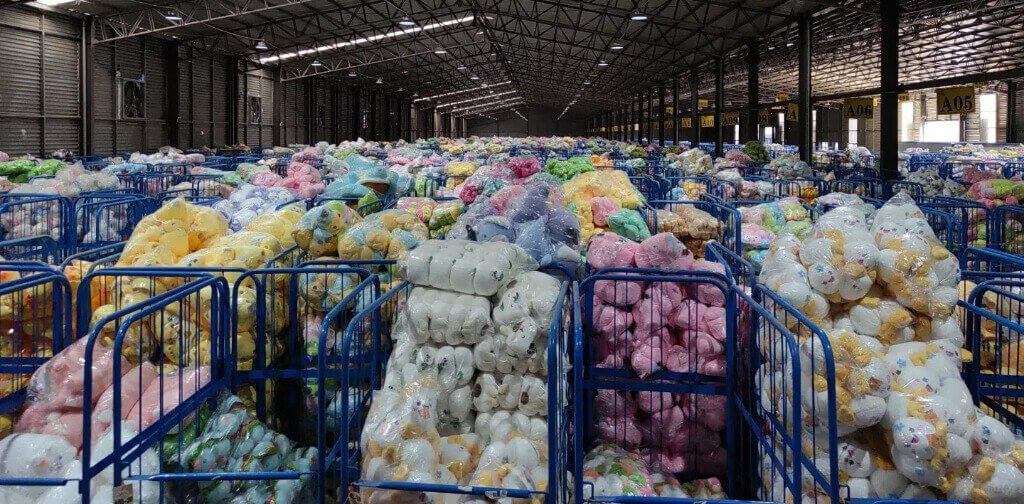 Plush toy warehouse